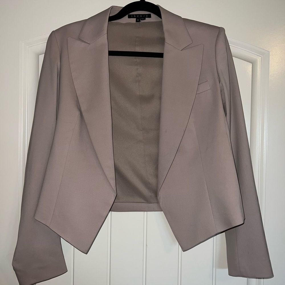 Theory Tan/Taupe Blazer
